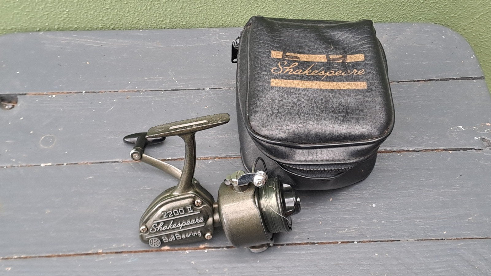 Shakespeare 2200 II Molen - Vintage Vismolen Made in Japan, Watersport en Boten, Hengelsport | Algemeen, Niet bekend, Made in Japan