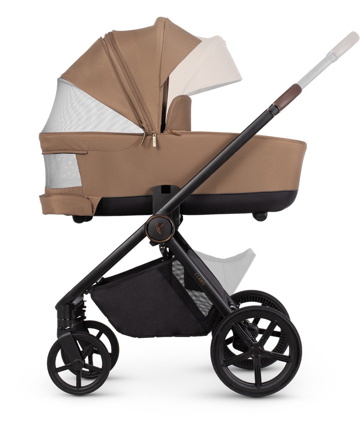 Nieuwe 2-in-1 kinderwagen Venicci Claro Caramel, Ophalen of Verzenden, Overige merken