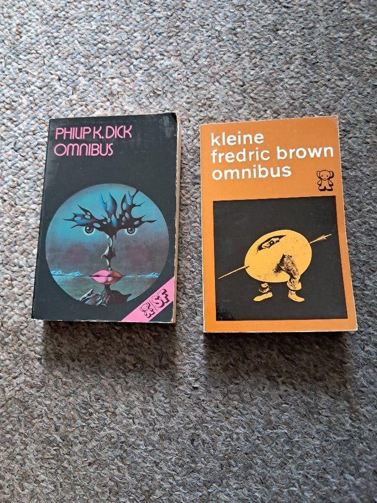 2 SF verhalen bundels/Dick en Brown, Verzenden, Gelezen, Dick en Brown