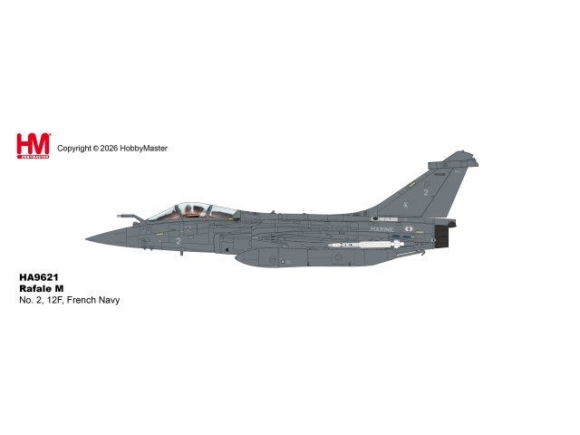 Hobby Master HA9621 | Dassault Rafale M, Ophalen, Schaalmodel, Nieuw, Pilot Station