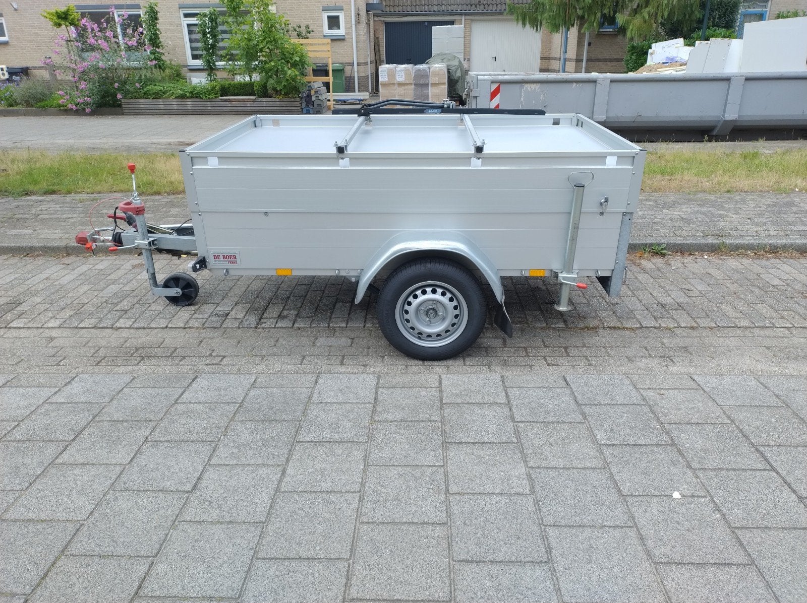 Anssems GTB 750 HT bagagewagen, Ophalen