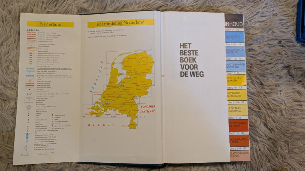 ANWB Wegenatlas Nederland/België/Luxemburg, Boeken, Atlassen en Landkaarten, Ophalen, 2000 tot heden, Zo goed als nieuw, Nederland