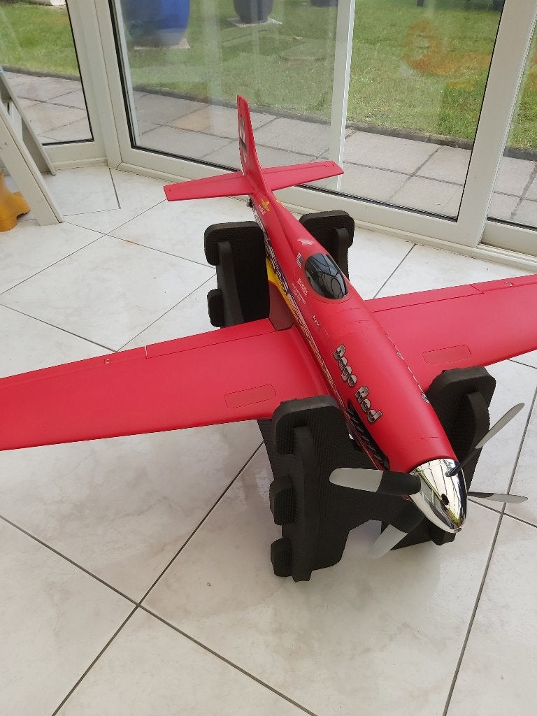 FMS P-51 V2 DAGO RED PNP (with Reflex V2), Ophalen, Nieuw, Elektro