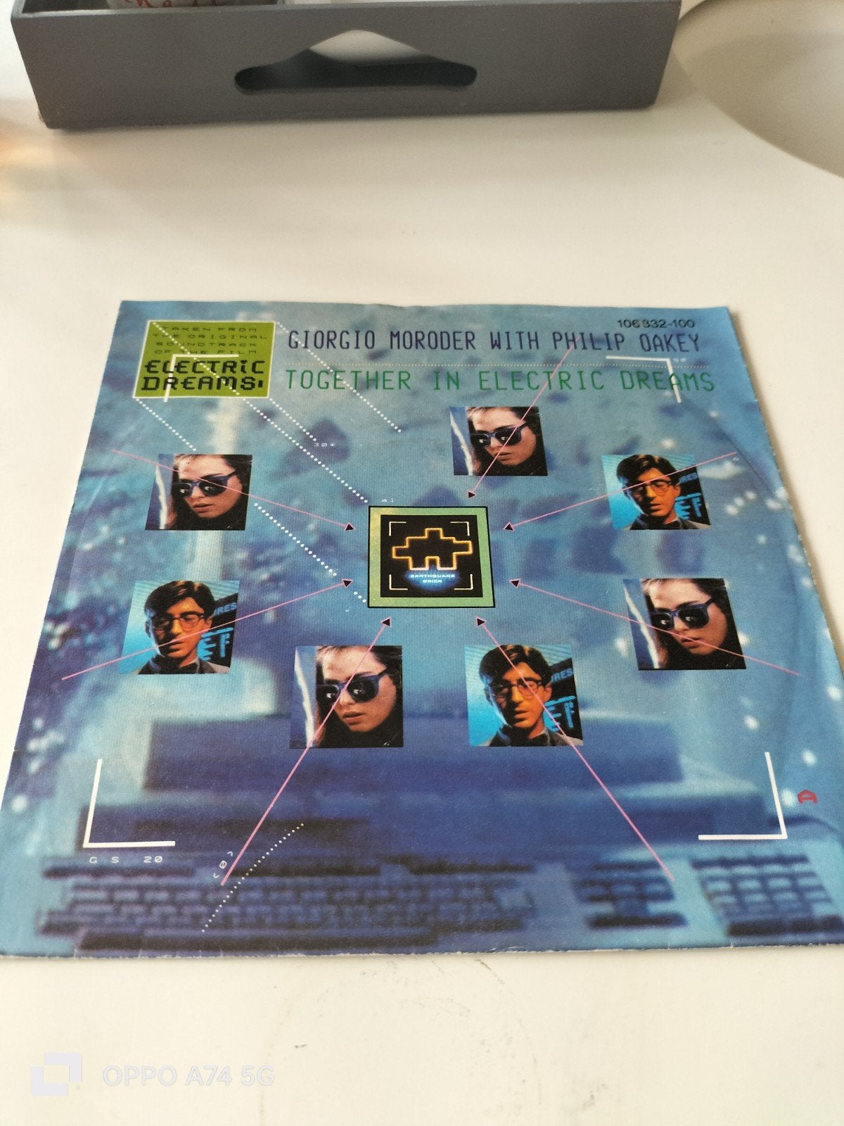 Giorgio Moroder & Philip Oakey - Together in Electric Dreams, Gebruikt, Filmmuziek en Soundtracks, 7 inch, Ophalen of Verzenden
