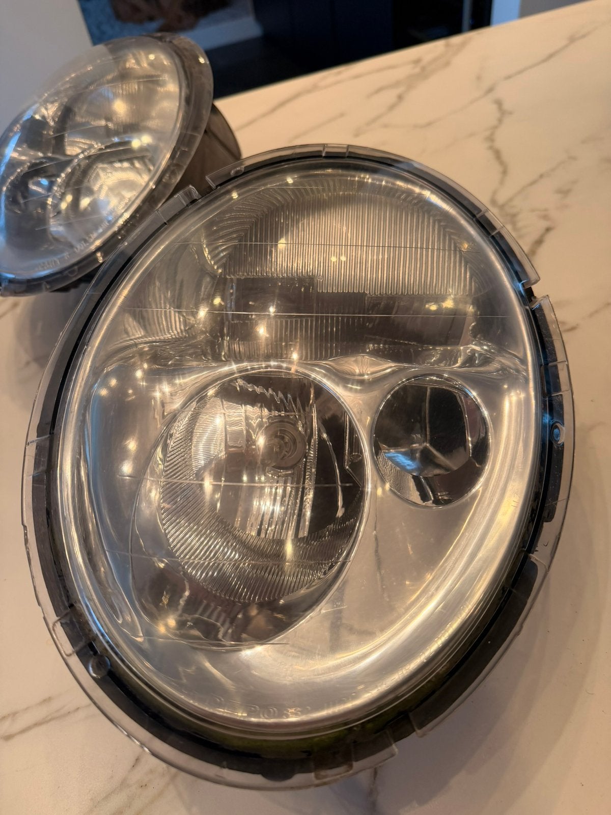 Set Koplampen Mini Cooper R53 Halogeen, Ophalen of Verzenden, Mini