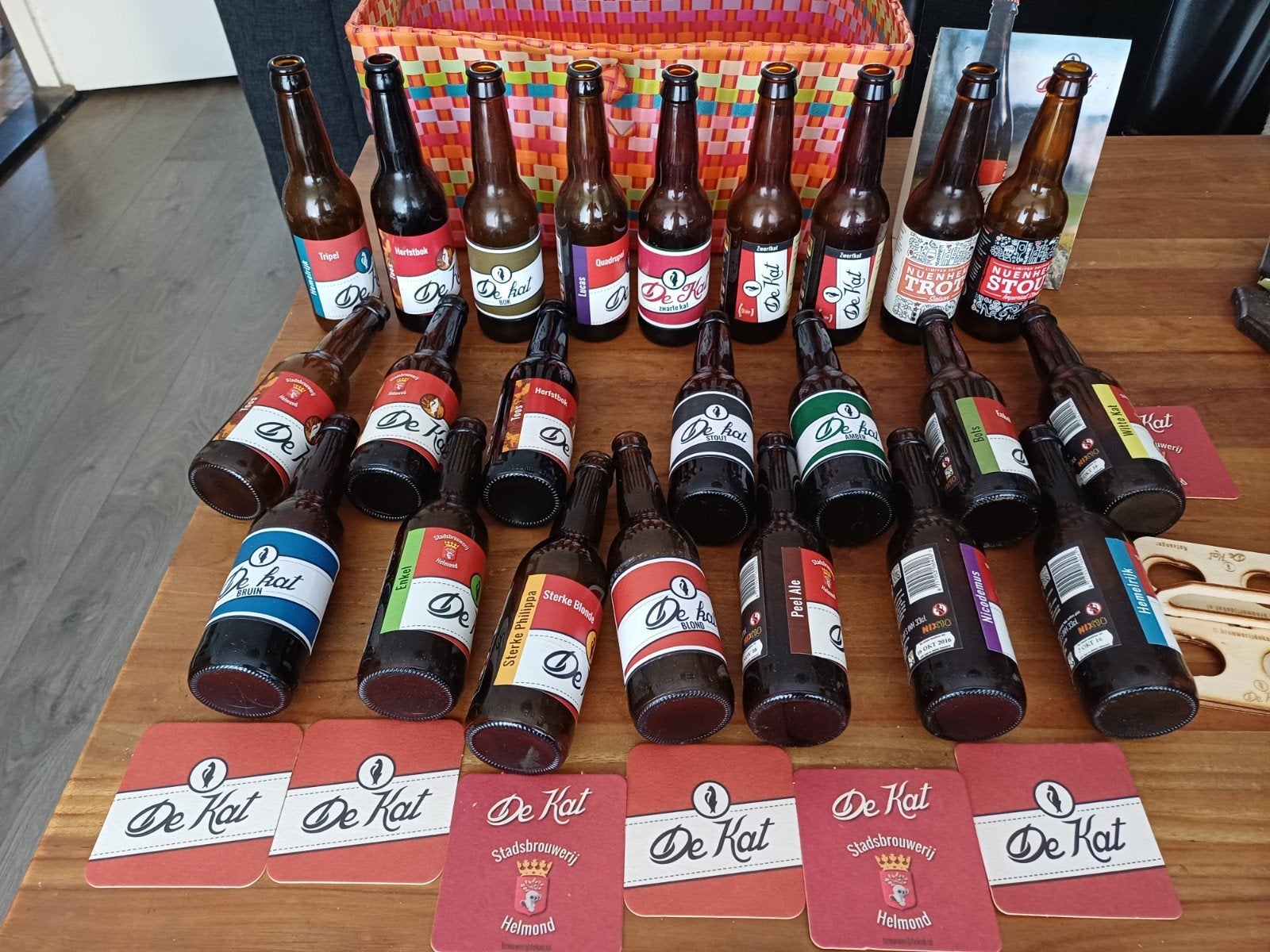 Kat bier Complete verzameling, Verzamelen, Ophalen of Verzenden, Nieuw, Flesje(s), Overige merken