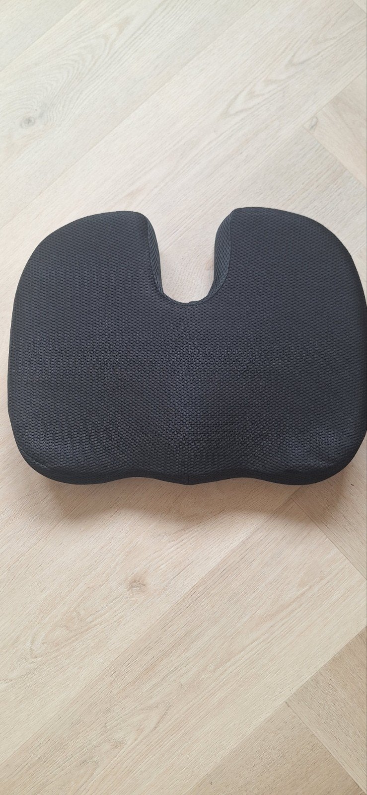 Ergonomisch Zitkussen - Zwart, Zo goed als nieuw, Zwart, Ergonomisch, Ophalen of Verzenden, Zo goed als nieuw