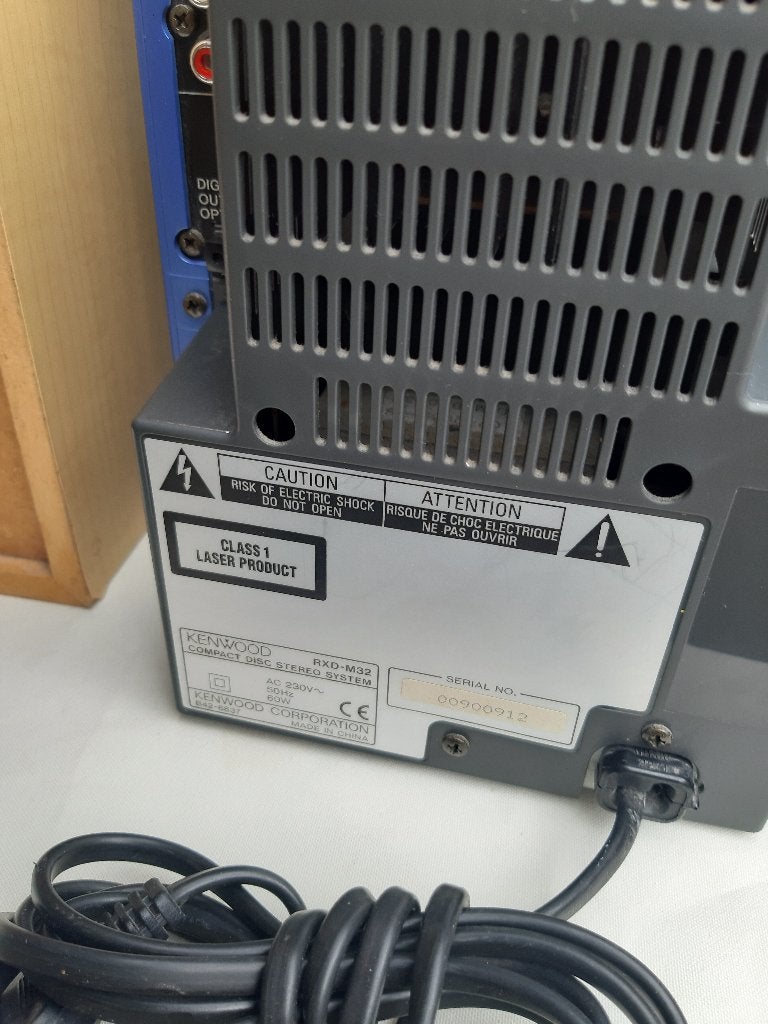 Foto 8 van Kenwood stereo-set, type RDX-M32, CD-speler, cassettedeck