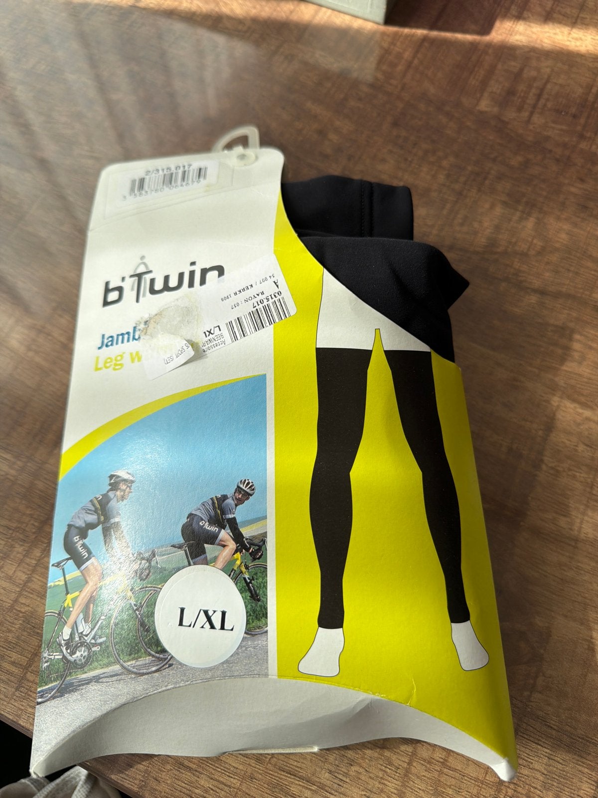 B'Twin Beenwarmers L/XL - Decathlon, Ophalen, Heren, Nieuw, Onderkleding