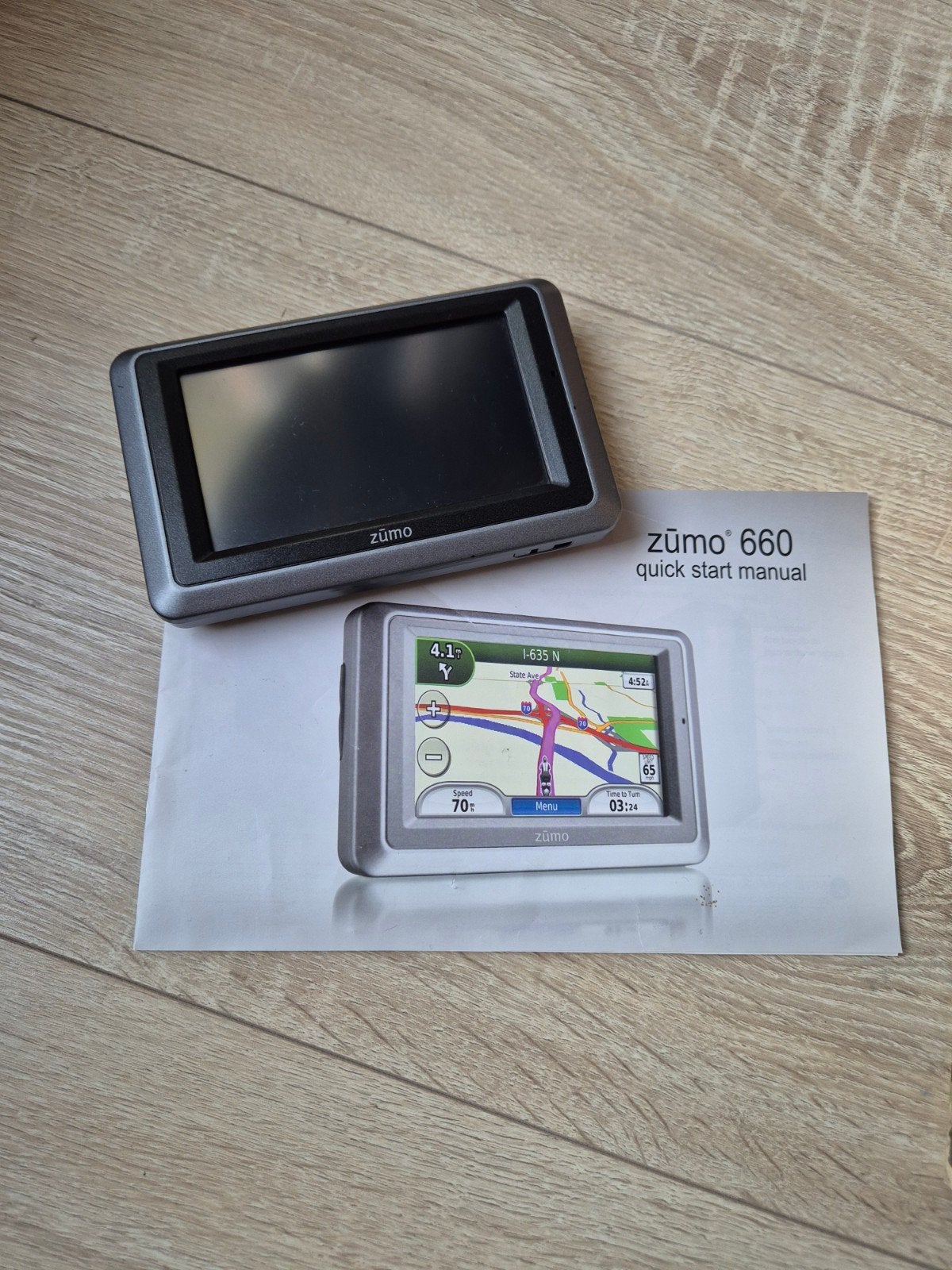 Garmin Zumo 660 motor navigatie met hoesje, Motoren, Ophalen of Verzenden