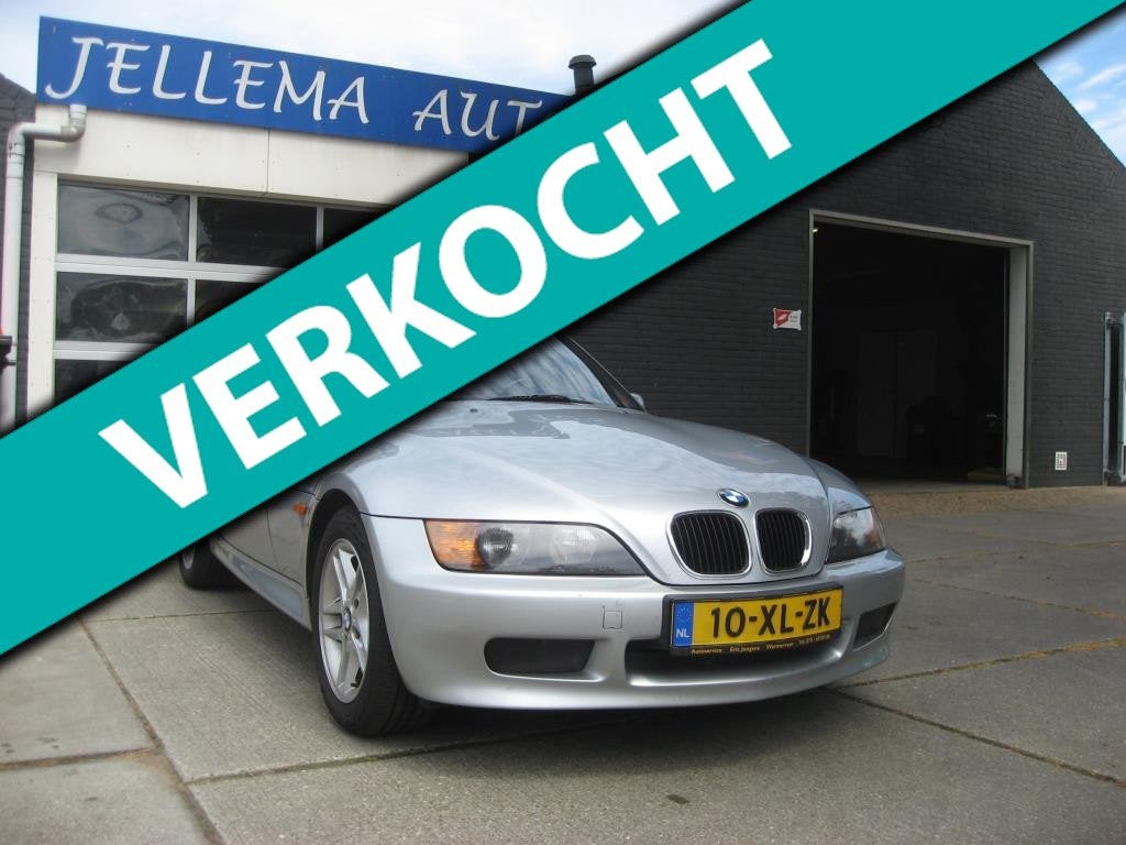 BMW Z3 Roadster 1.8, Euro 2, Achterwielaandrijving, Gebruikt, Zwart