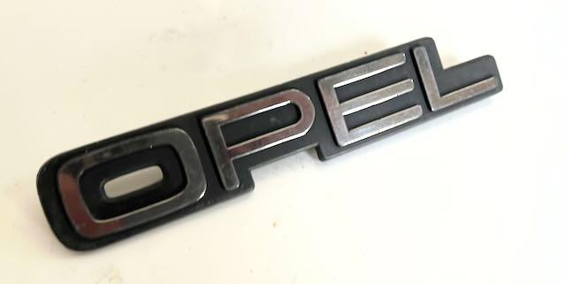 OPEL letters embleem logo merk, Verzamelen, Automerken, Motoren en Formule 1, Ophalen of Verzenden, Gebruikt, Auto's