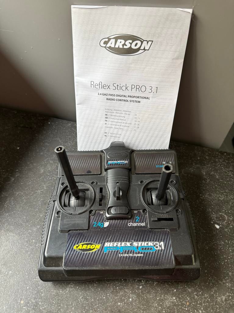 Carson Reflex Stick PRO 3.1 afstandsbediening, Ophalen, Gebruikt, Overige typen, Onderdeel