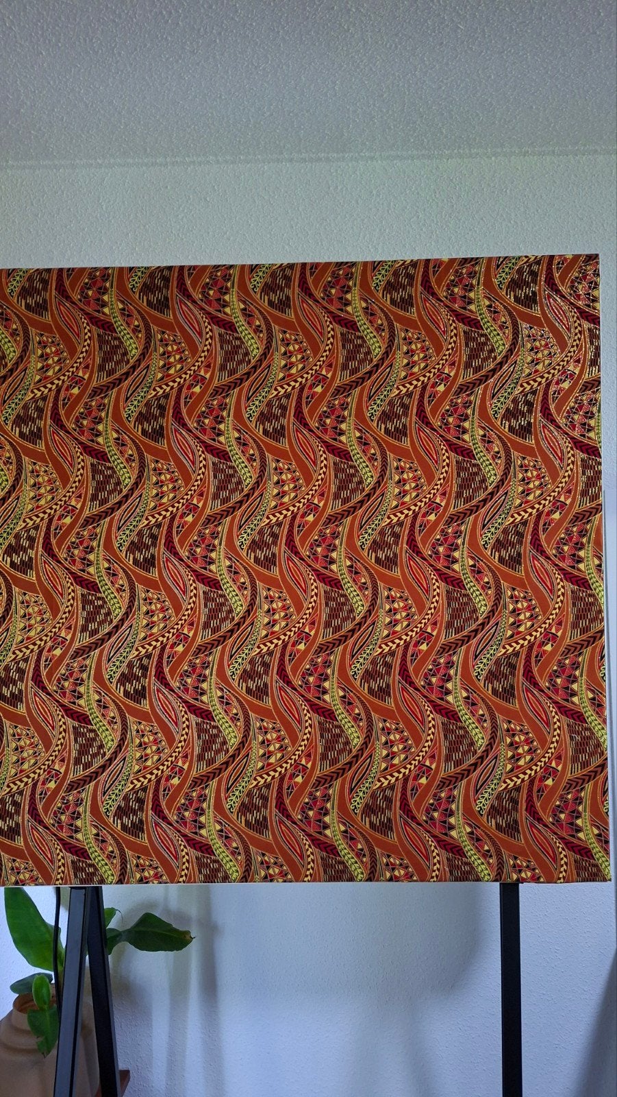 mooie Afrikaanse stof (nieuw) bruin goud glitter, Ophalen, Nieuw, 30 tot 200 cm, 30 tot 120 cm