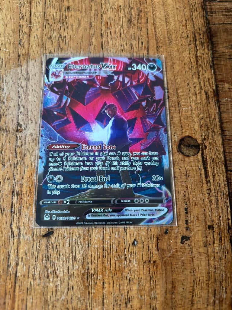 Eternatus v max pokemon, Ophalen of Verzenden, Zo goed als nieuw