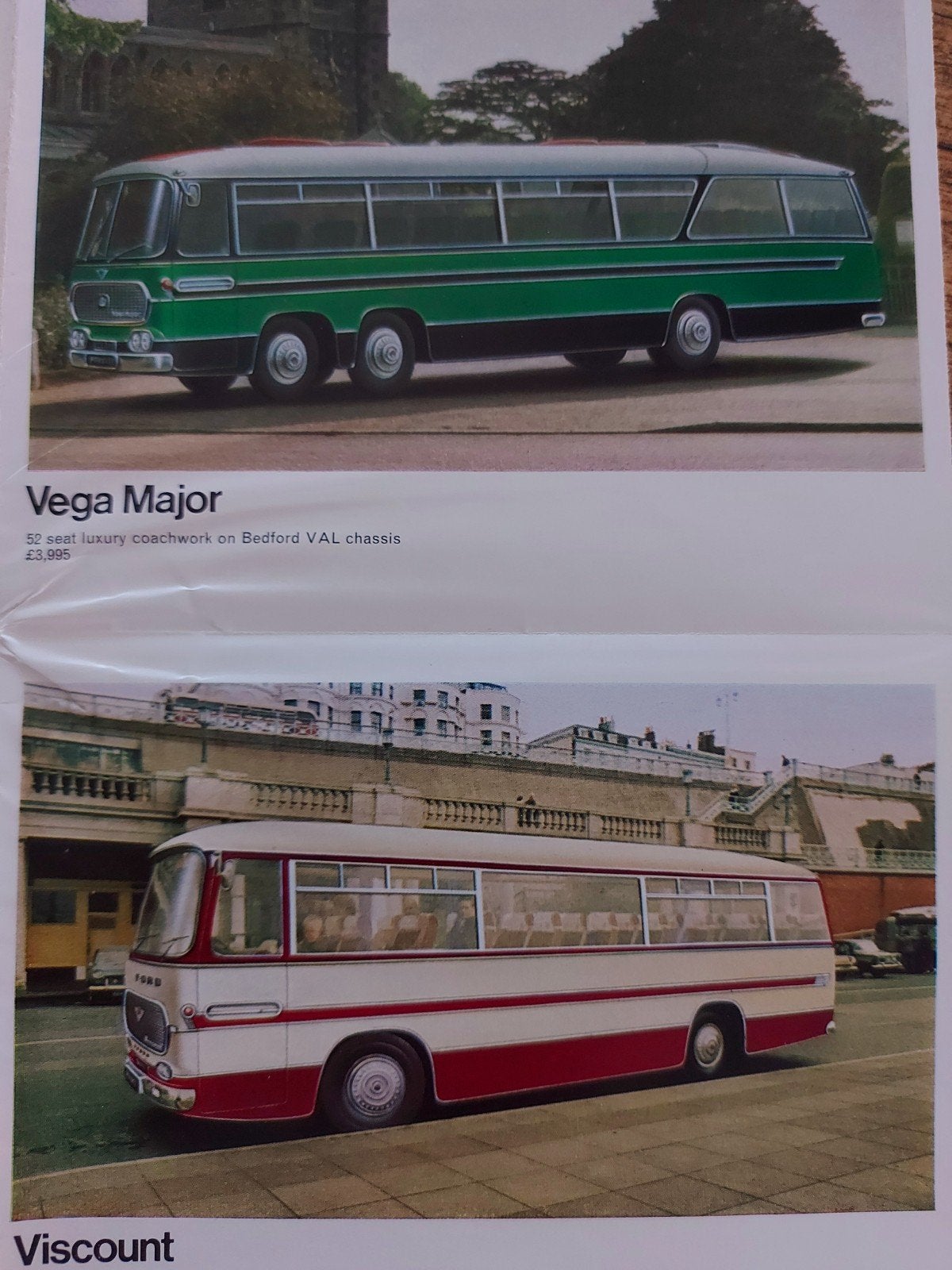 1966 Duple luxury coach / bus brochure Engelstalig, Ophalen of Verzenden, Zo goed als nieuw, Overige merken