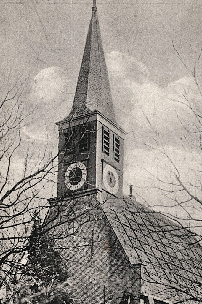 936121 Schoorl Kerk 1927 Gelopen met zegel, Ophalen of Verzenden, 1920 tot 1940, Gelopen, Noord-Holland