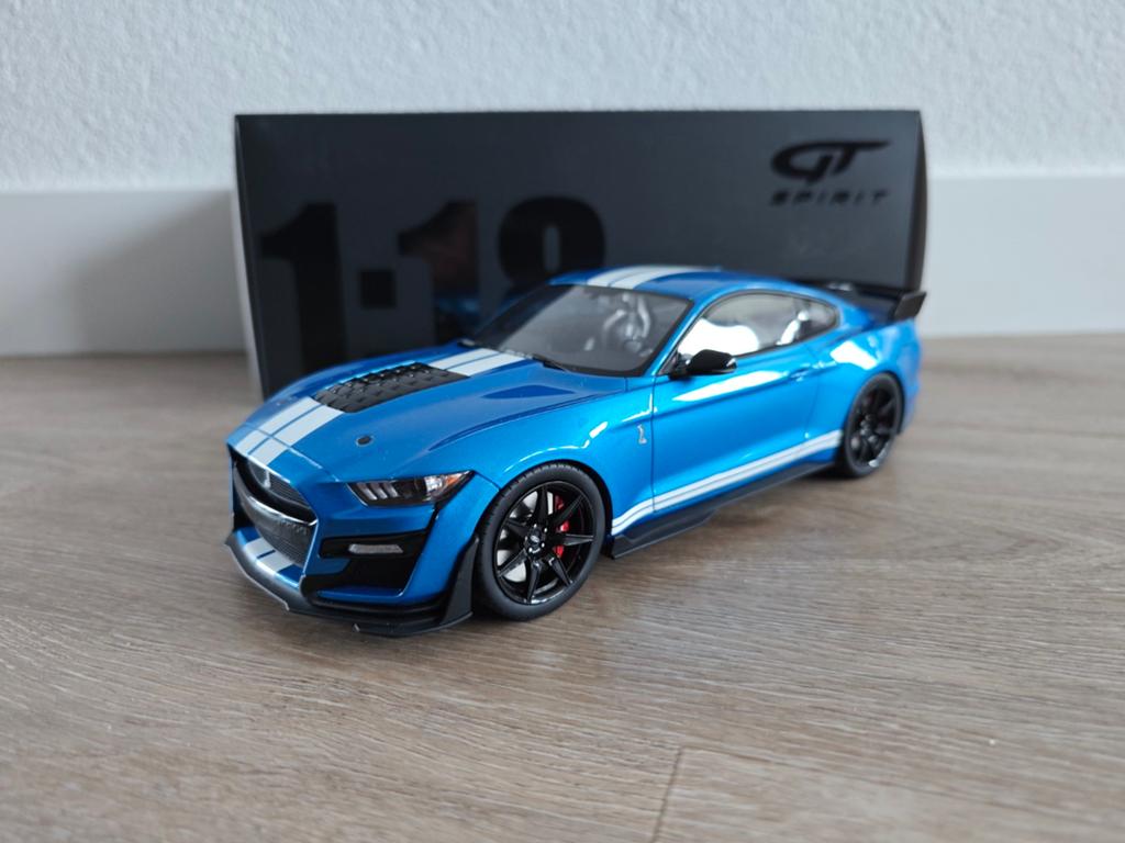 GT Spirit Ford Shelby Mustang GT500 2020 GT268, Ophalen of Verzenden, Zo goed als nieuw, Auto, Overige merken