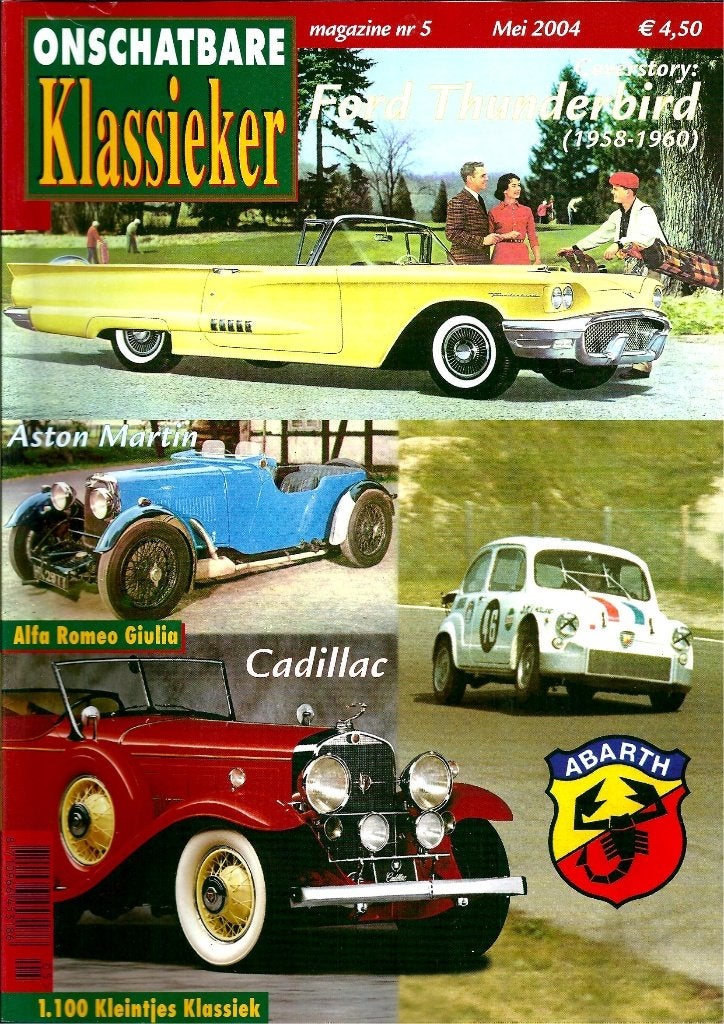 Onschatbare Klassieker reportage Ford Thunderbird 1958-1960, Ophalen of Verzenden, Gelezen, Ford