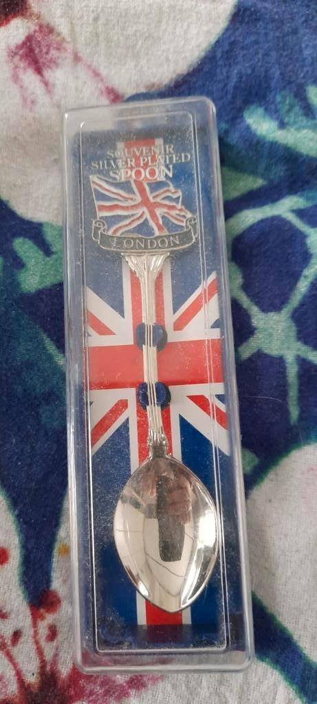 theelepel silver plated London, Ophalen of Verzenden, Nieuw, Metaal, Bestek