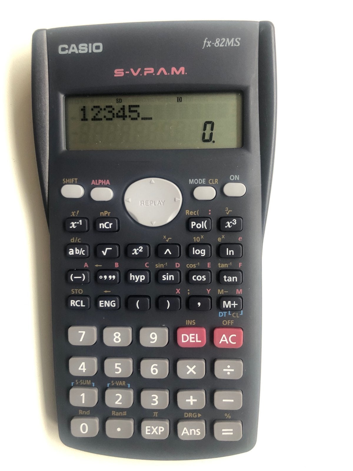Casio rekenmachine fx-82MS, Ophalen of Verzenden, Grafische rekenmachine, Gebruikt