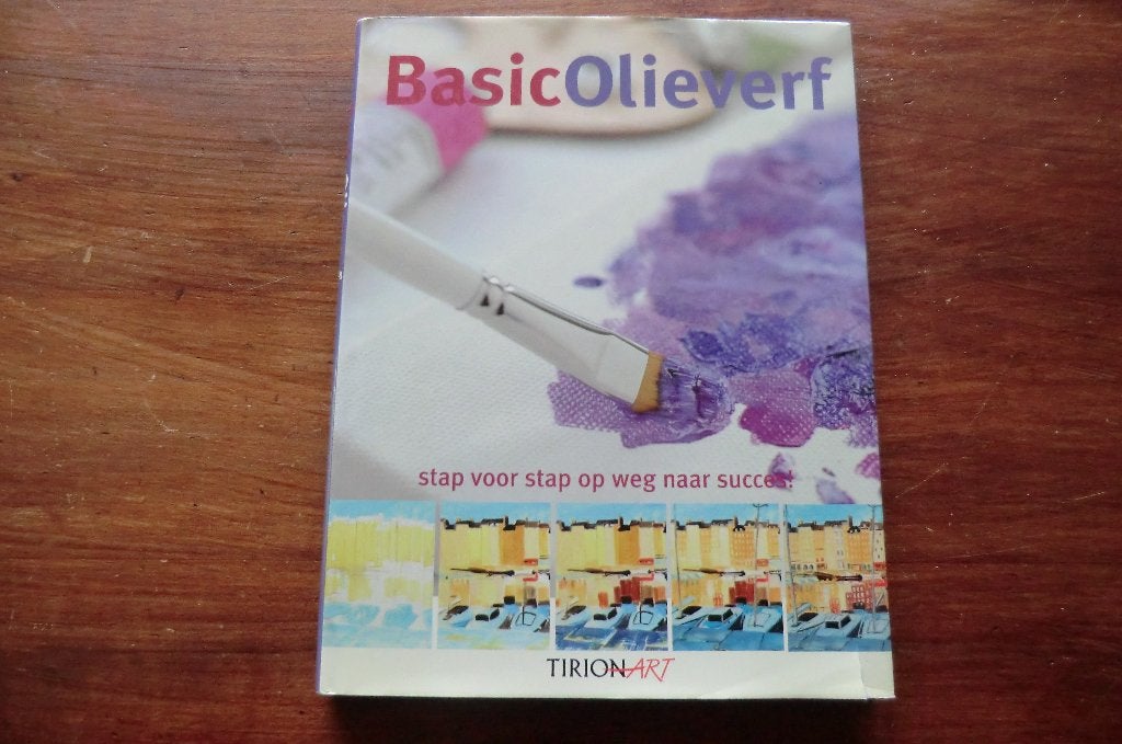 schilderboek - Basic Olieverf - Aggy Boshoff - Tirion Art, Boeken, Hobby en Vrije tijd, Ophalen of Verzenden, Gelezen, Tekenen en Schilderen