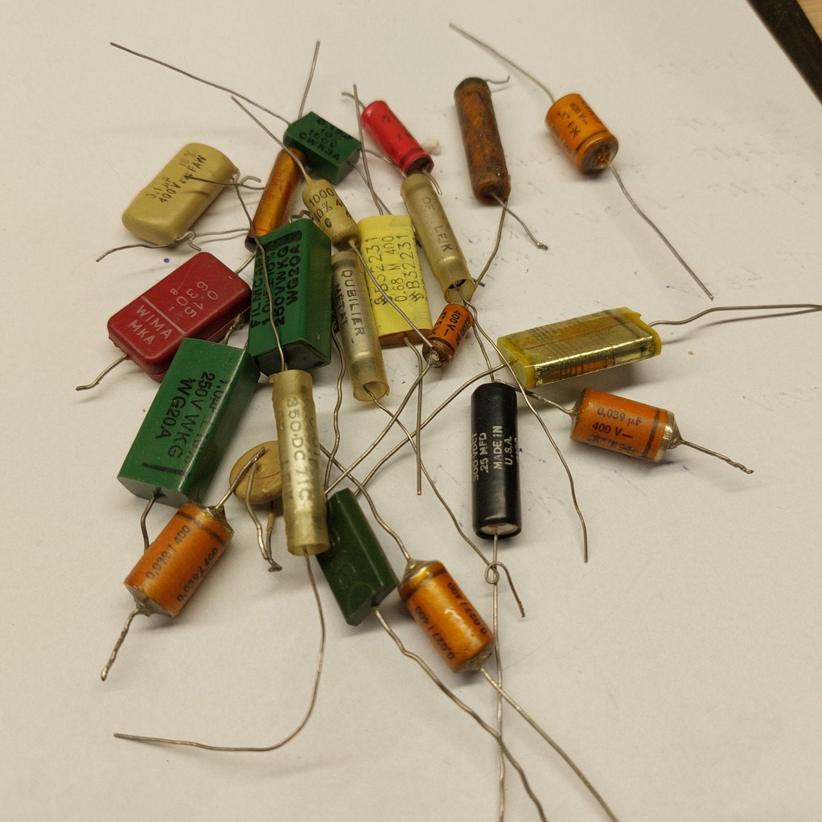 Grote Collectie Jaren '60 NOS Vintage ( Audio) Elektronica, Ophalen of Verzenden, Overige onderdelen