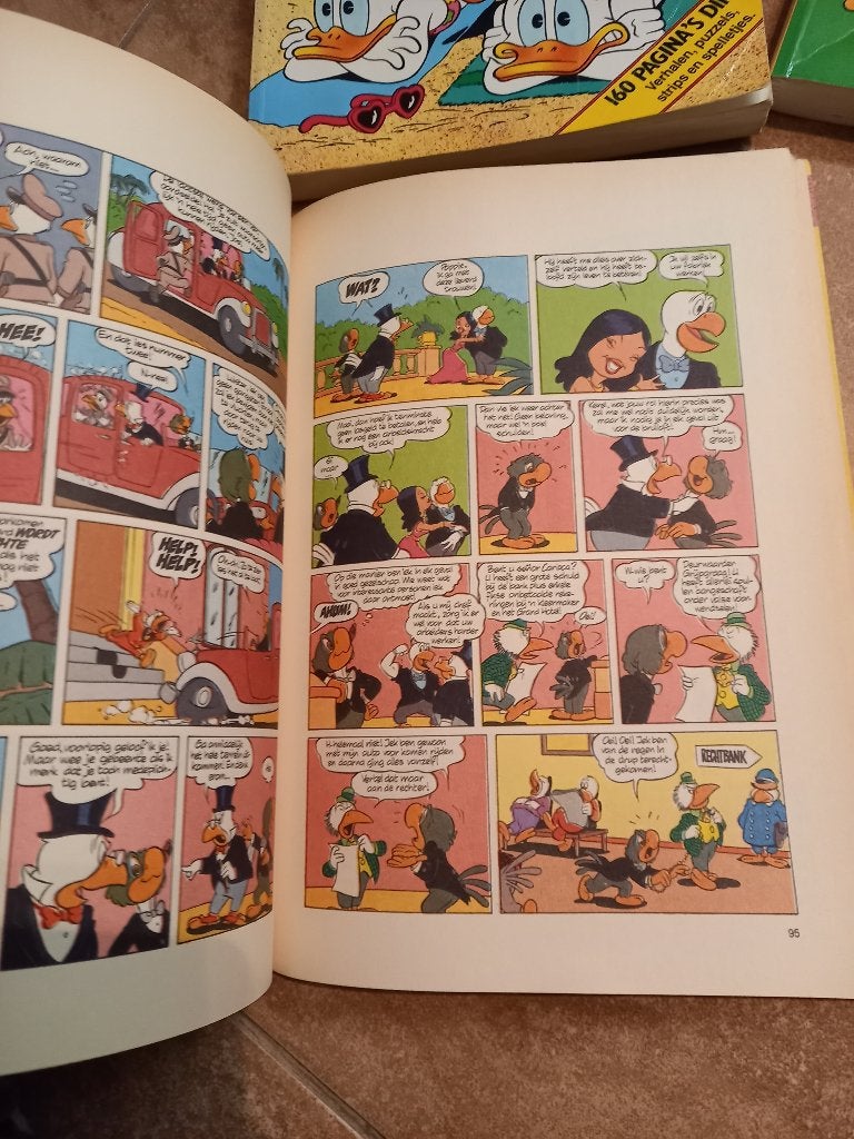 3 dikke Donald Duck vakantieboeken, Ophalen of Verzenden, Zo goed als nieuw, Donald Duck, Meerdere stripboeken