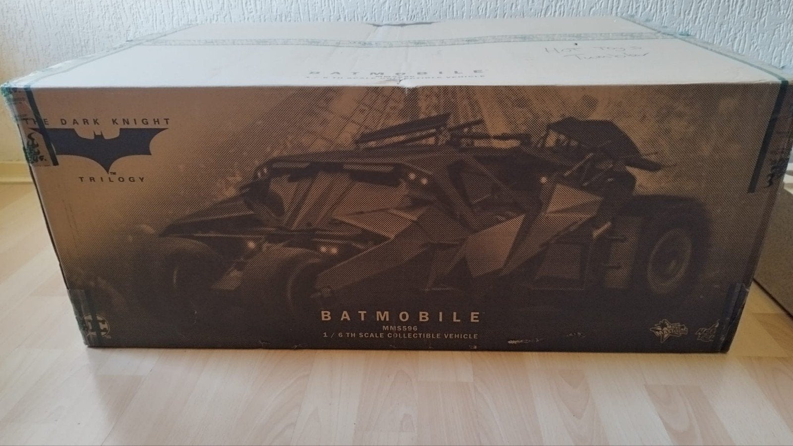 Hot Toys Batmobile Tumbler MMS596 The Dark Knight Trilogy, Ophalen of Verzenden, Zo goed als nieuw