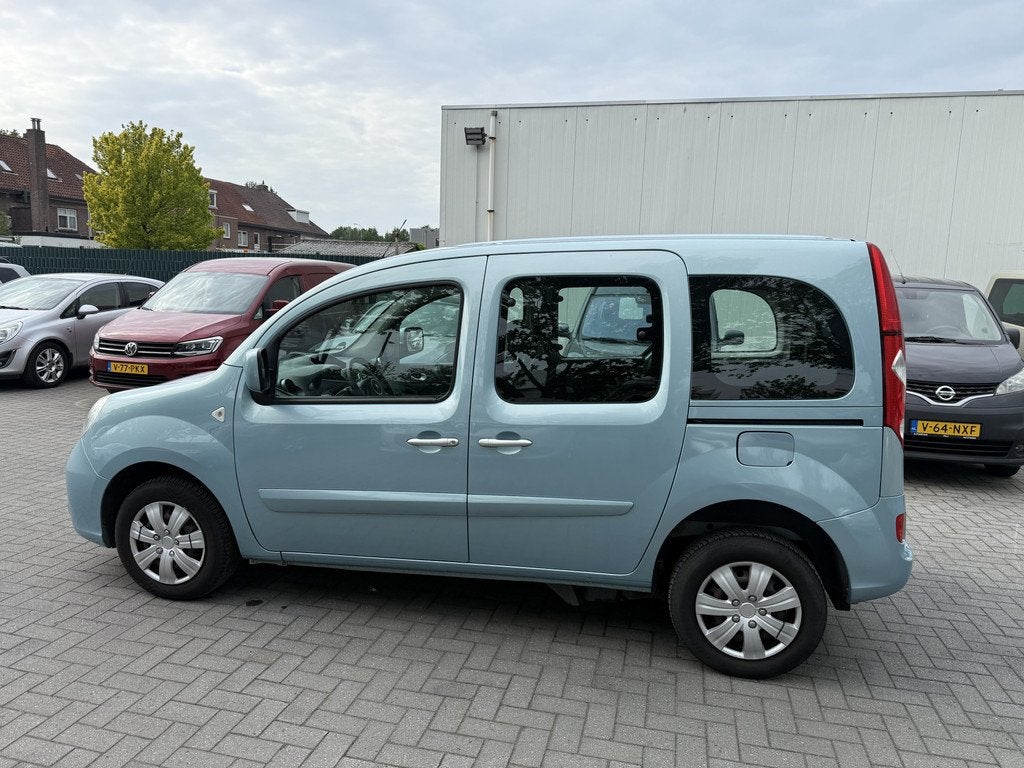 Renault Kangoo 1.6-16V Rolstoelauto - XXL Freedom Bodemverla, Auto's, Euro 5, Gebruikt, Blauw, Origineel Nederlands