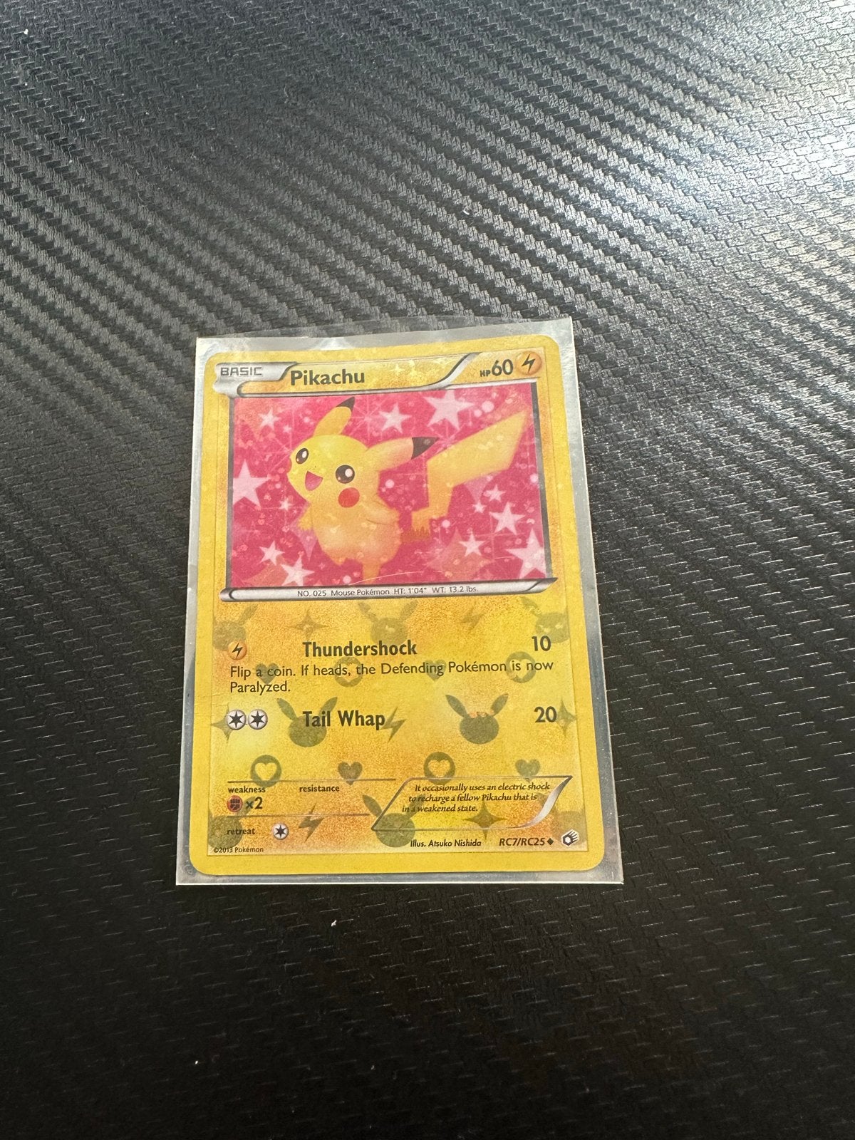 Pikachu RC7/RC25 Legendary Treasures Radiant Collection, Ophalen of Verzenden, Zo goed als nieuw, Losse kaart, Foil