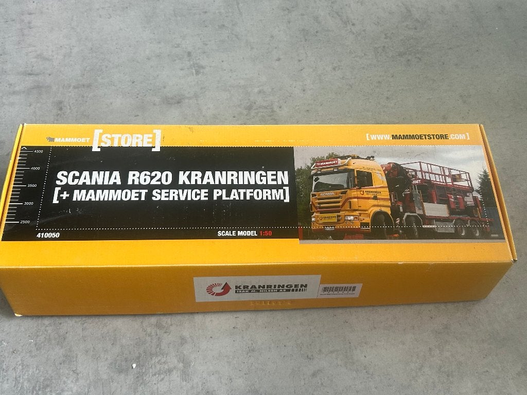 Mammoet Scania R620 + Platform wagen Kranringen, Ophalen of Verzenden, Zo goed als nieuw, Bus of Vrachtwagen, Tekno