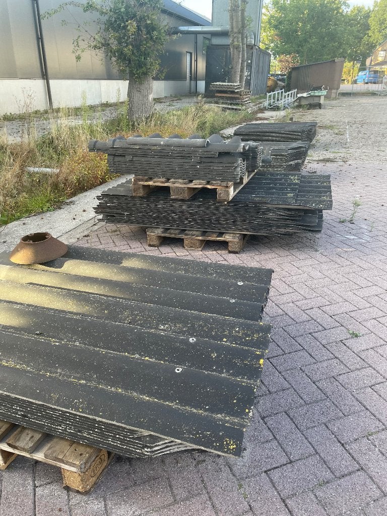 Golfplaten +/-100m2, Ophalen, Gebruikt, Zwart, 15 m² of meer