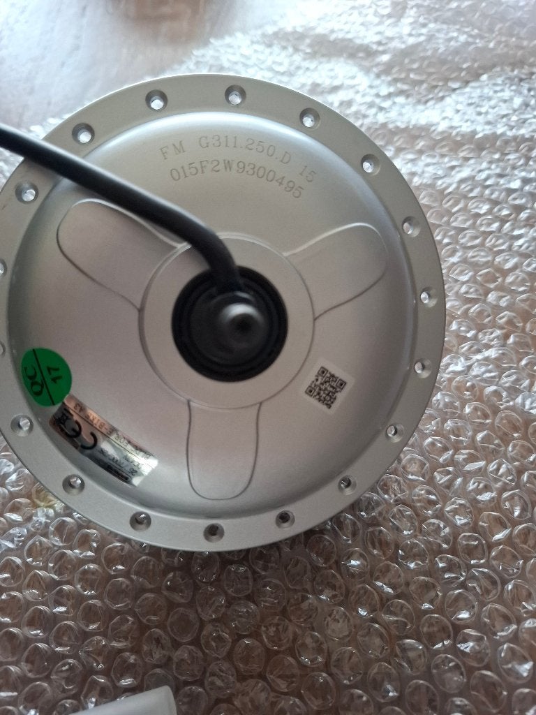 voorwielmotor bafang 43V 9/pins, Fietsen en Brommers, 51 tot 55 cm, Ophalen of Verzenden, Nieuw, Overige merken