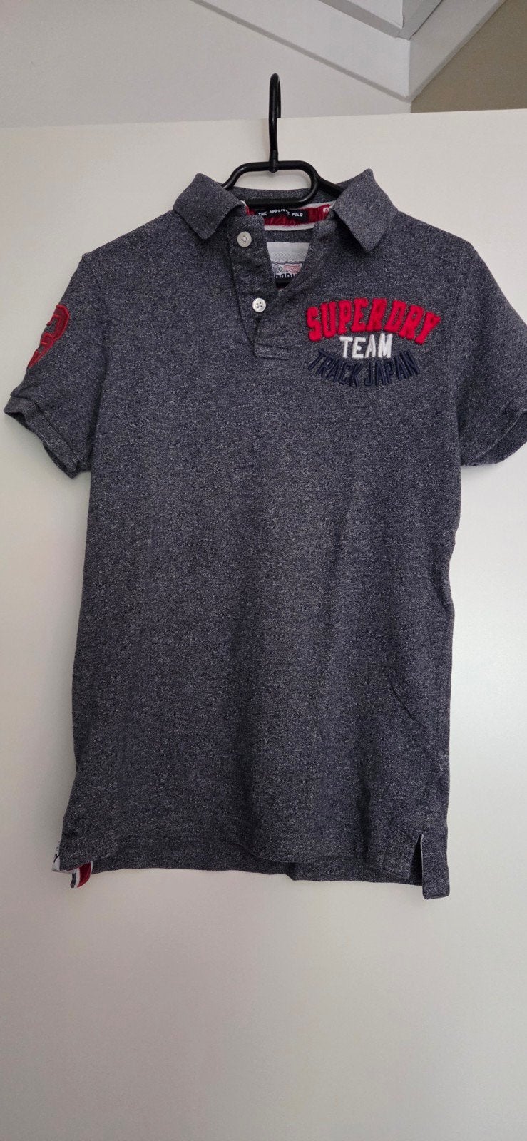 Superdry polo, mt S, Blauw, Ophalen of Verzenden, Gedragen, Maat 46 (S) of kleiner