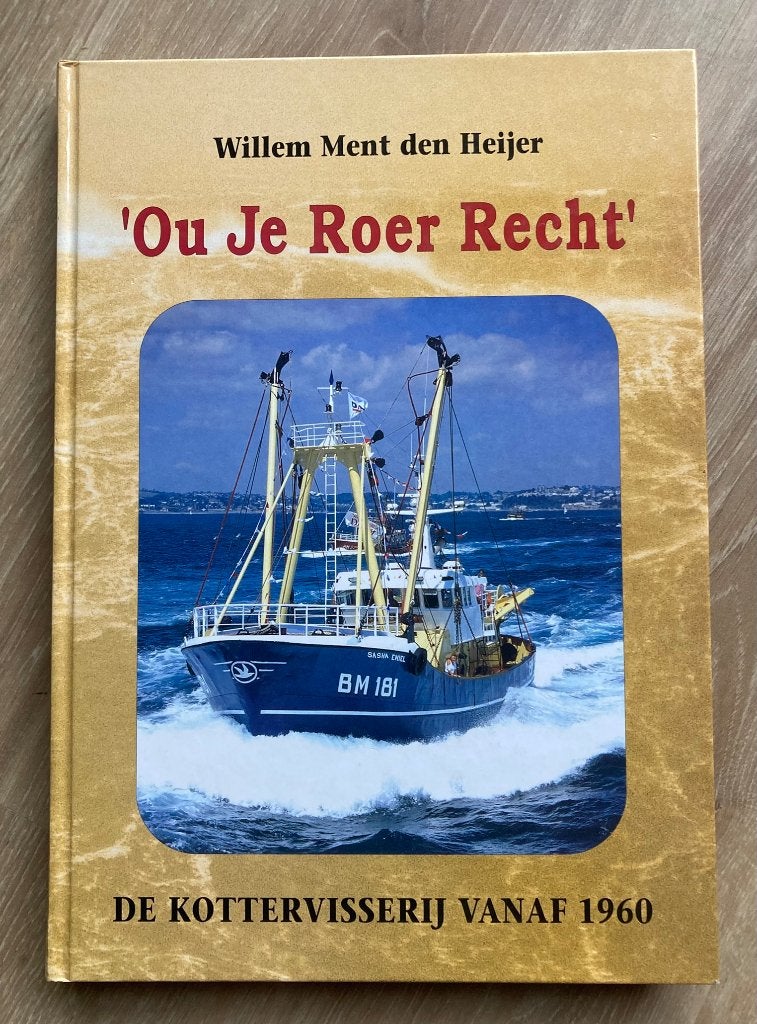 Ou je roer recht de Kottervisserij vanaf 1960, Verzenden, Zo goed als nieuw, Motorboot, Boek of Tijdschrift
