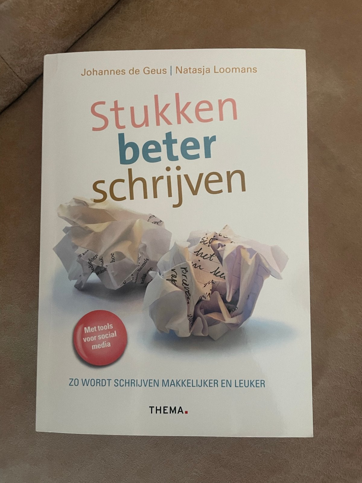 Stukken beter schrijven - Johannes de Geus | Natasja Loomans, Boeken, Ophalen of Verzenden, Gamma, Zo goed als nieuw, HBO