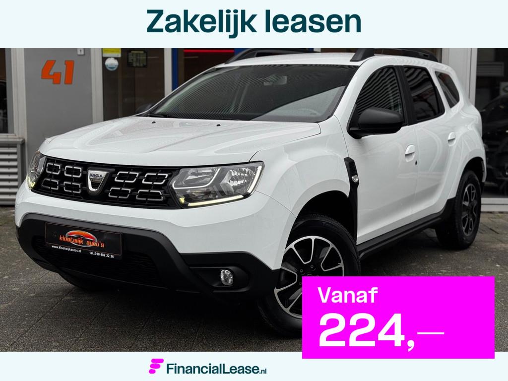 Dacia Duster 1.2 TCe Comfort Navigatie Cruise LED LM Dealer, Voorwielaandrijving, Gebruikt, Zwart, 4 cilinders