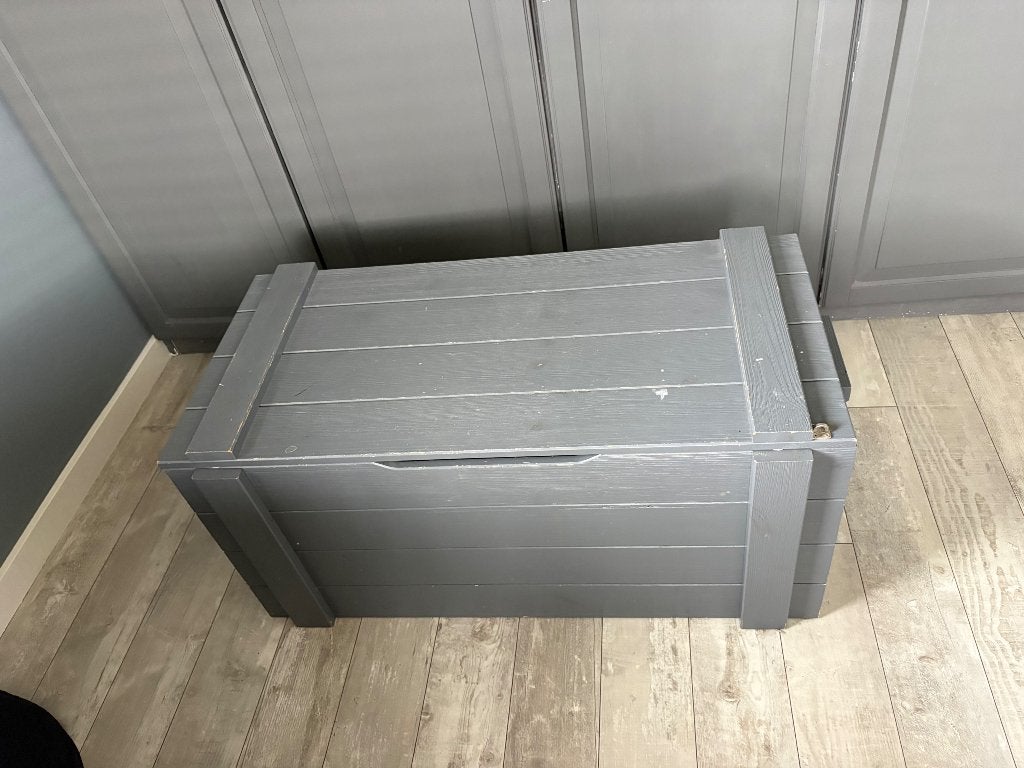 Houten kist, Ophalen, Minder dan 50 cm, Gebruikt, 50 tot 100 cm
