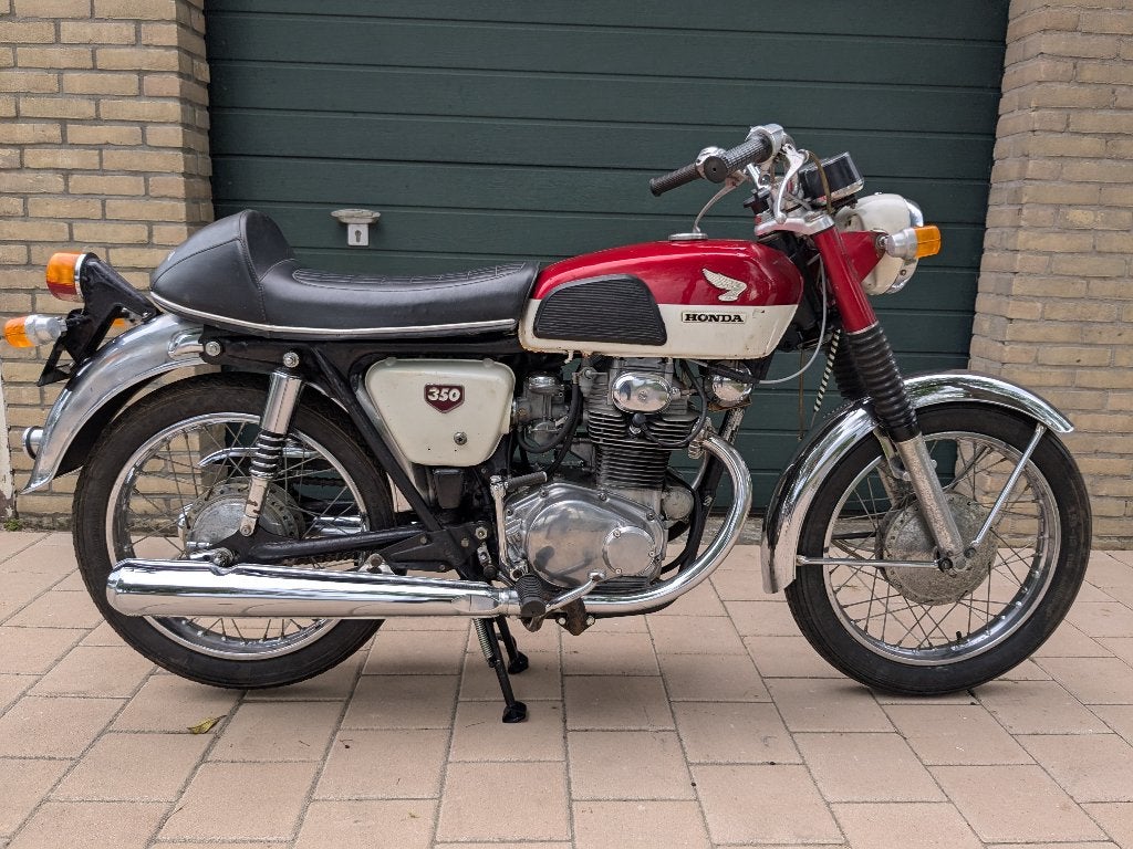 Honda CB350K1 van 1969, Motoren, Motoren | Oldtimers, 2 cilinders, Gebruikt, 325 cc, Toermotor