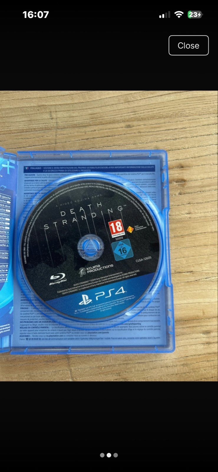 Death Stranding PS4 - Zo goed als nieuw, Avontuur en Actie, Vanaf 18 jaar, 1 speler, Ophalen of Verzenden