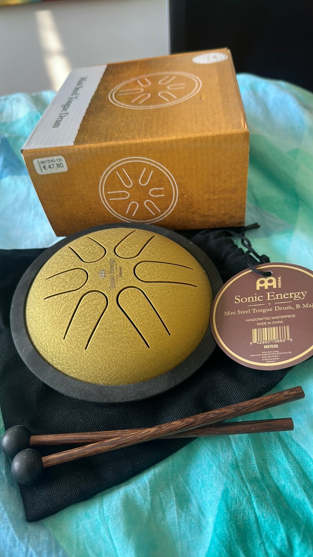 Mini Steel Tongue Drum, Muziek en Instrumenten, Ophalen of Verzenden, Zo goed als nieuw, Melodische percussie