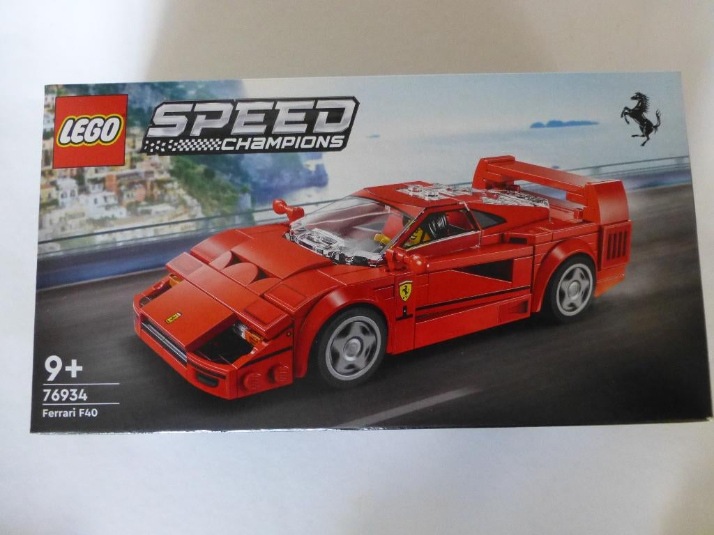 Lego Speed Champions 76934 Ferrari F40, Lego, Nieuw, Ophalen of Verzenden, Compleet