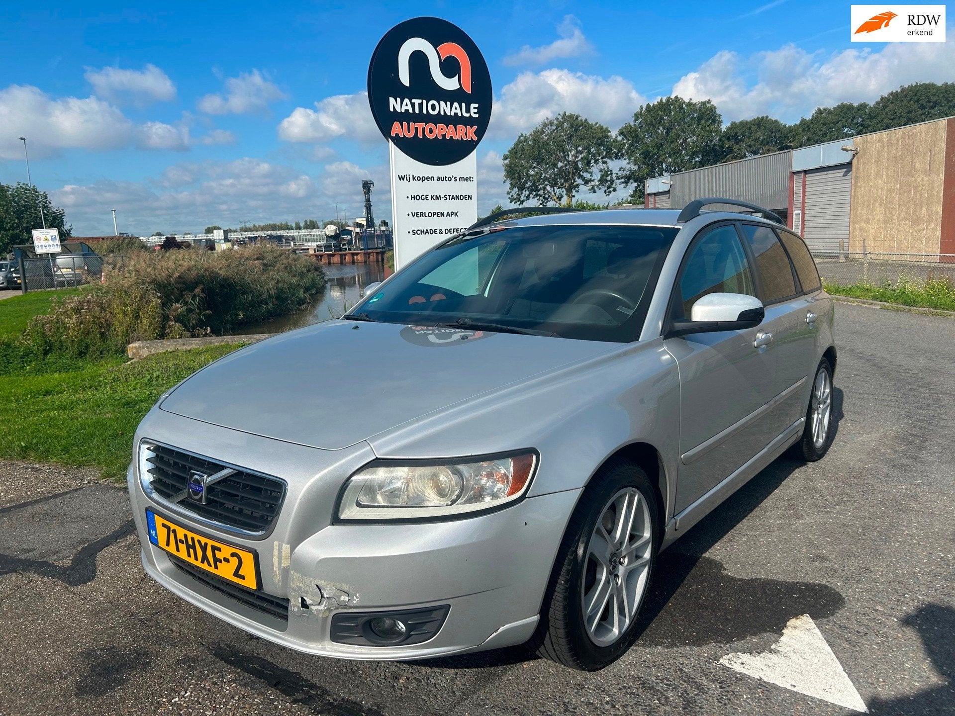 Volvo V50 | 2008 | 2.4 D5 Edition II | Automaat | Leder | Cl, Gebruikt, 1436 kg, Diesel, 154 €/maand
