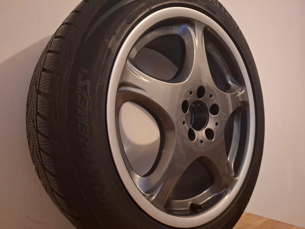4x Orig. Mercedes W220 18" Velgen Difda A2204012702, Ophalen, 18 inch, Gebruikt, Velg(en)