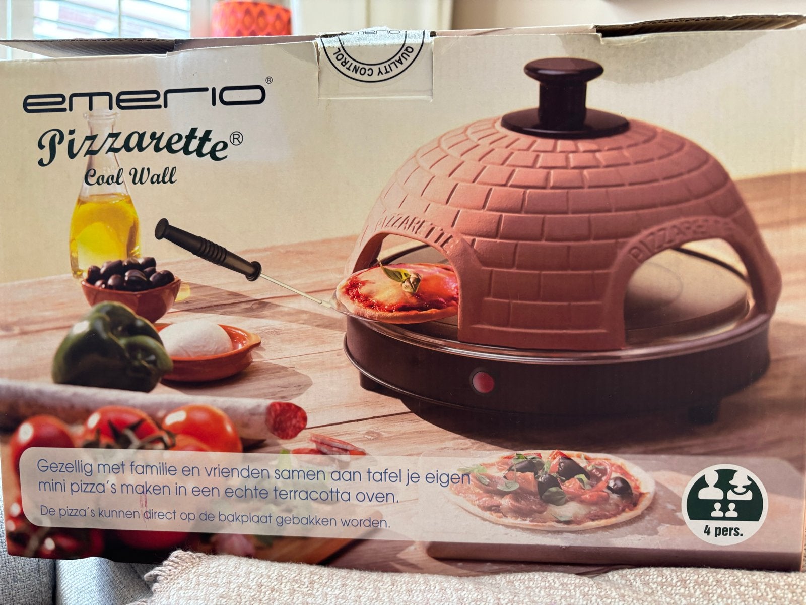 Pizza Oven voor 4 personen, Ophalen, Zo goed als nieuw, Overige merken, Pizzaoven