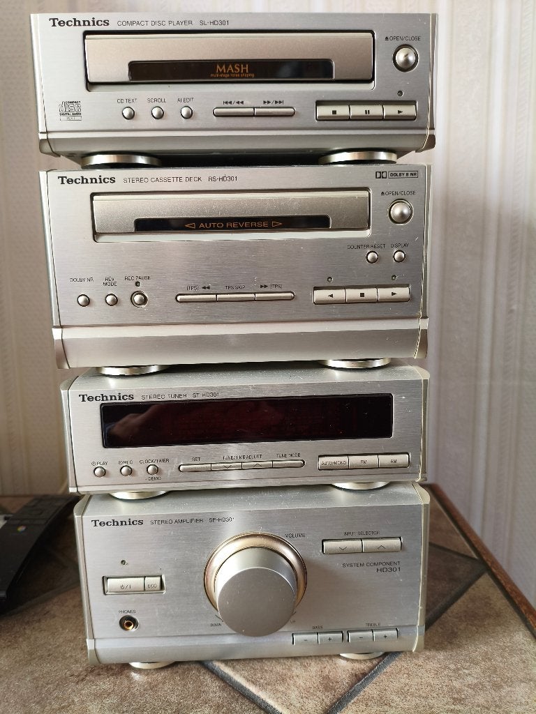 Technics SC-HD301 Miniset, Audio, Tv en Foto, Overige merken, Gebruikt, Cassettedeck, Losse componenten