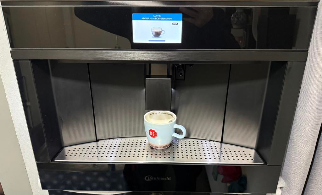 Bauknecht koffiemachine KMT11F45(nieuwstaat 4 jaar garantie, 10 kopjes of meer, Koffiemachine, Ophalen of Verzenden, Zo goed als nieuw