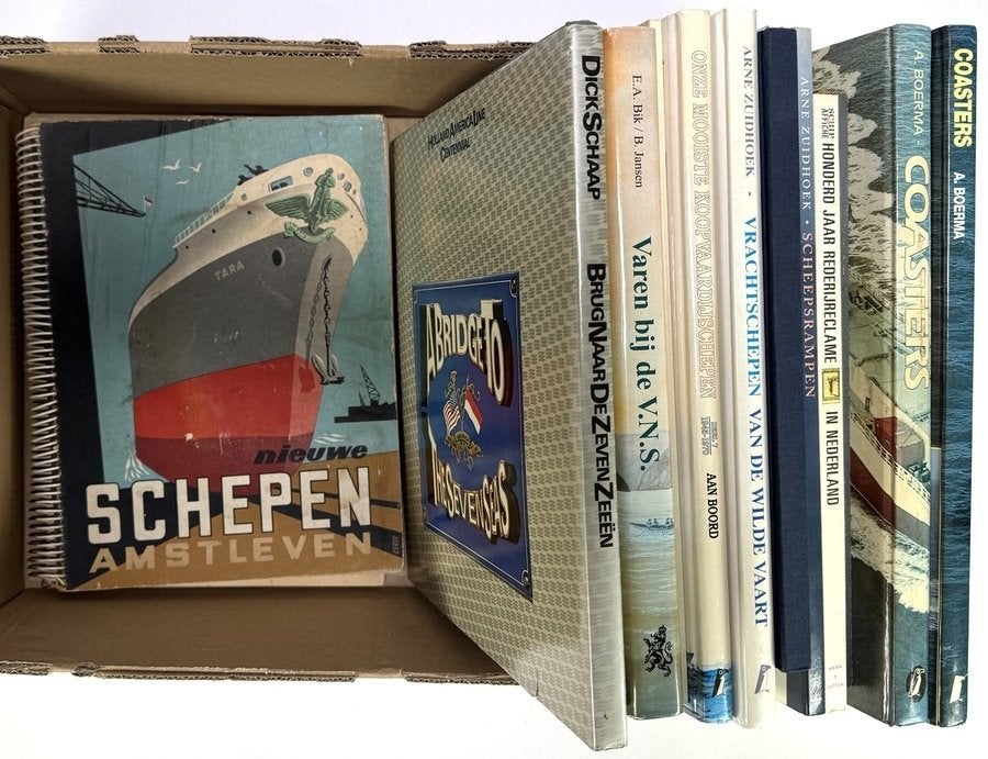 143. Maritieme boeken en albums, 20e eeuw, Ophalen