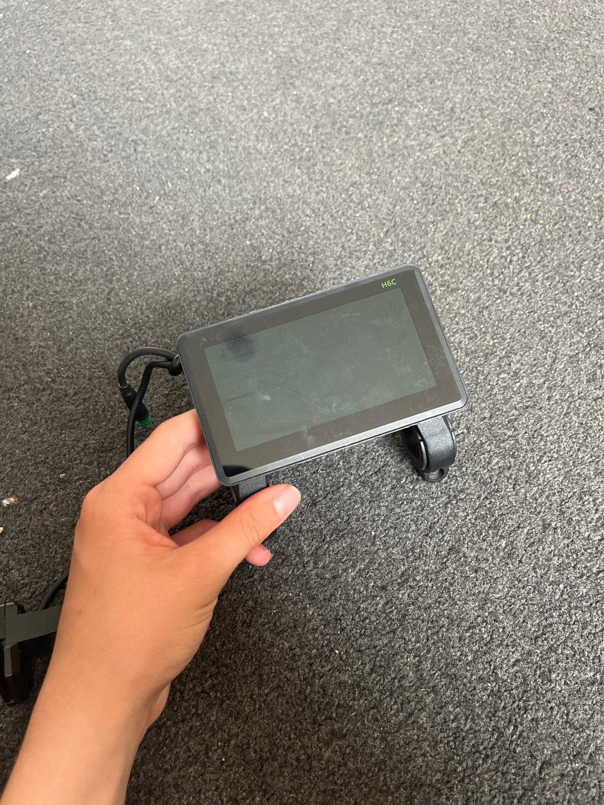 H6C LCD Display voor E-bike/Elektrische Fiets, Fietsen en Brommers, Ophalen of Verzenden, Gebruikt